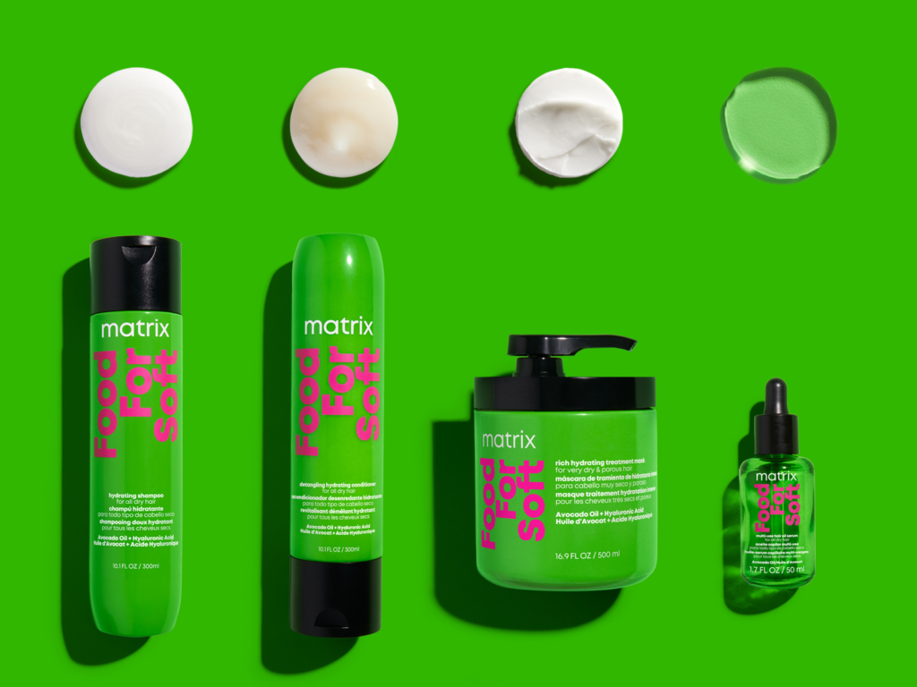 Het nieuwe food for soft mask van Matrix