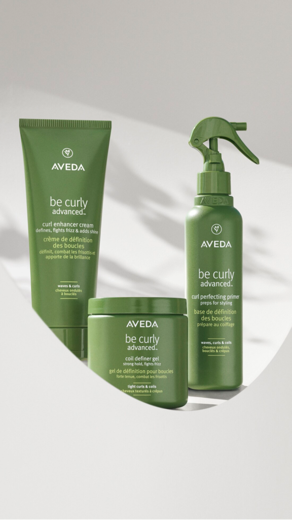 Be Curly Advanced, de nieuwe lijn van Aveda