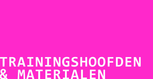 TRAININGSHOOFDEN EN MATERIALEN