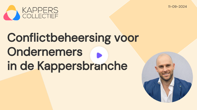 Conflictbeheersing voor Ondernemers in de Kappersbranche